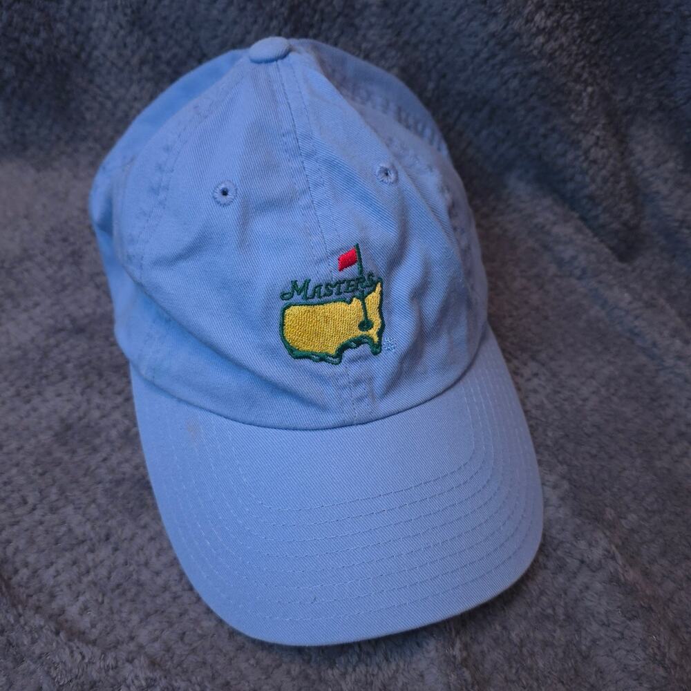 Masters Cap American Needle blue embroider one size golf unisex Augusta National